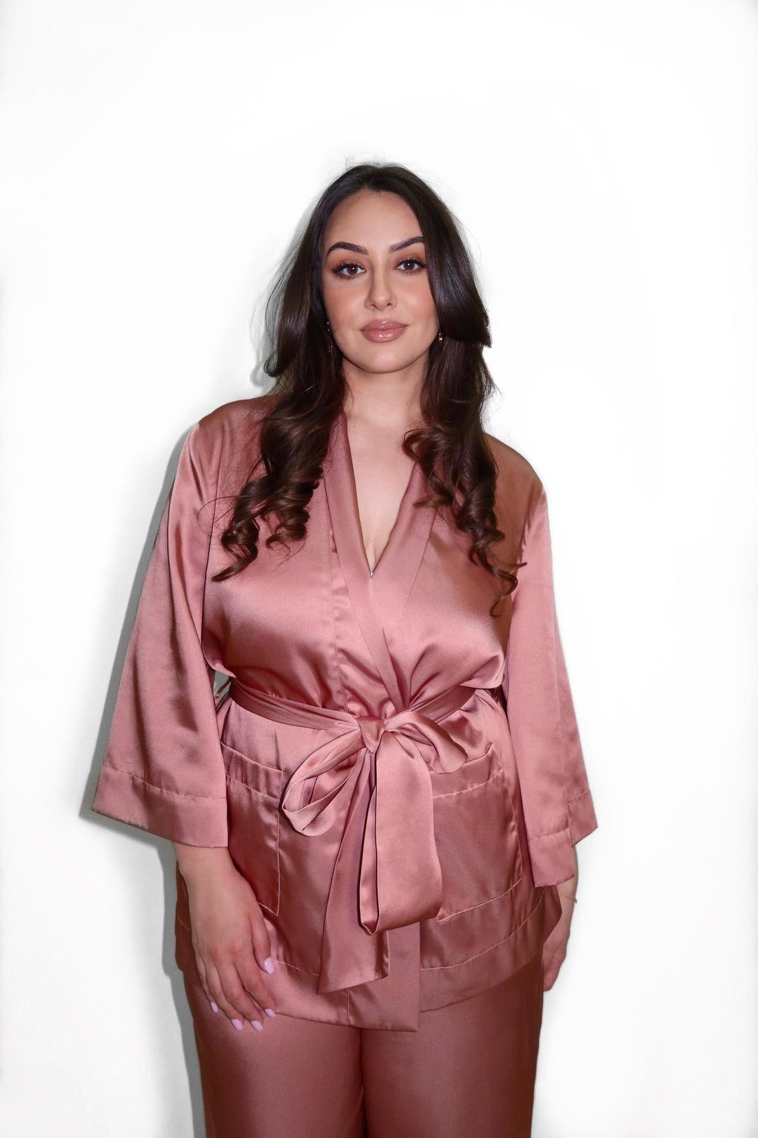 IMAN Kimono | MOCHA MOUSSE