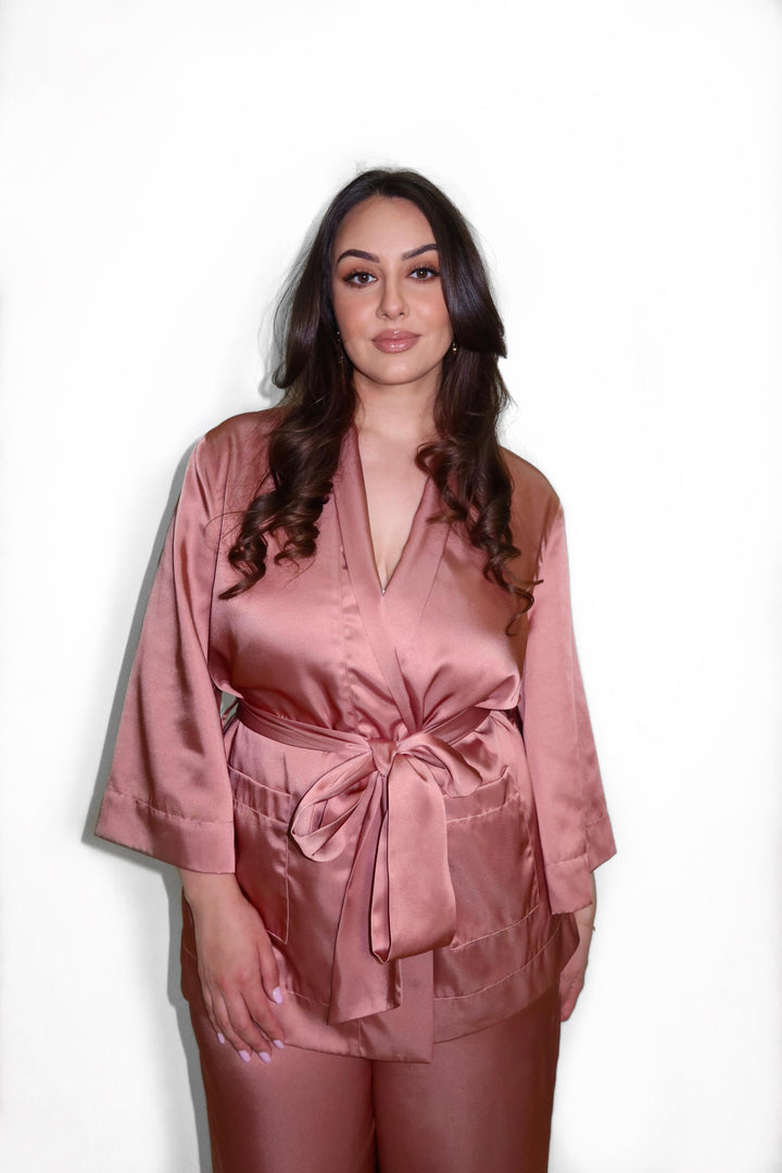 IMAN Kimono | MOCHA MOUSSE